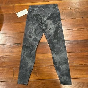 Lululemon Align High Rise Pant Legging 28” Size 10 Diamond Dye Grey